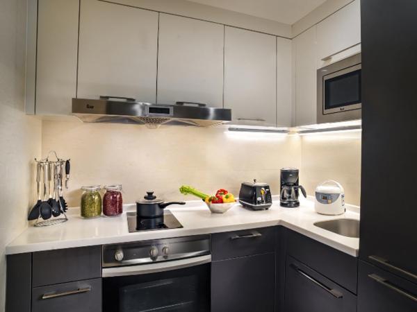 Oakwood Premier Guangzhou-Free Shuttle Bus to Canton Fair Complex : photo 4 de la chambre appartement 2 chambres