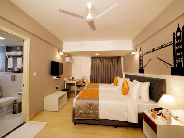 The Altruist Business Hotel Whitefield : photo 2 de la chambre chambre lits jumeaux deluxe