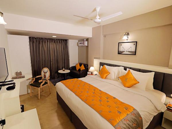 The Altruist Business Hotel Whitefield : photo 4 de la chambre chambre lit queen-size deluxe