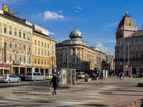 Budapest Three Cats Hostel : photo 1 de la chambre chambre double avec salle de bains privative