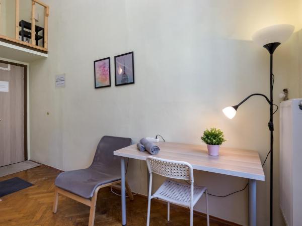 Budapest Three Cats Hostel : photo 3 de la chambre chambre double avec salle de bains privative