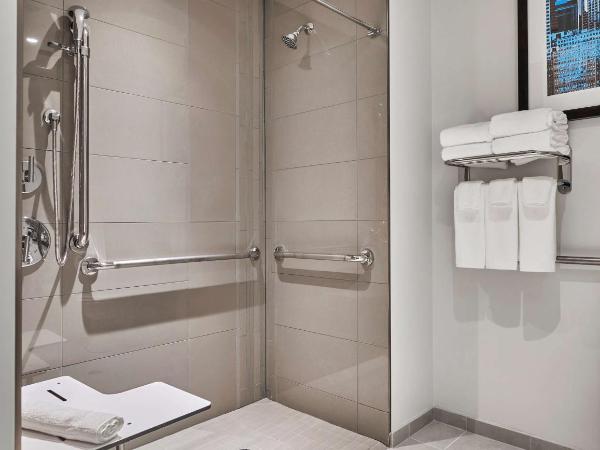 Hyatt Place Chicago Medical/University District : photo 5 de la chambre king suite with sofa bed and roll-in shower - disability access