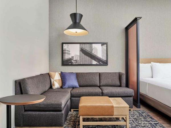 Hyatt Place Chicago Medical/University District : photo 3 de la chambre chambre lit king-size avec canapé-lit