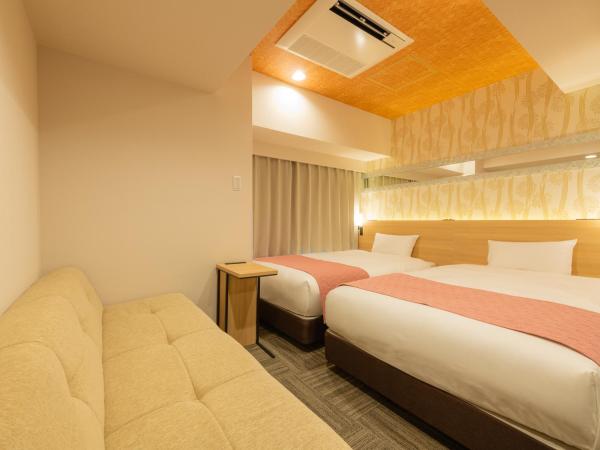 Tosei Hotel Cocone Ueno Okachimachi : photo 5 de la chambre chambre lits jumeaux deluxe avec salle de bains privative