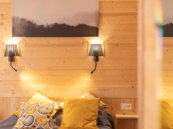 Hôtel Astérides Sacca : photo 2 de la chambre hébergement triple esprit chalet - vue sur cour