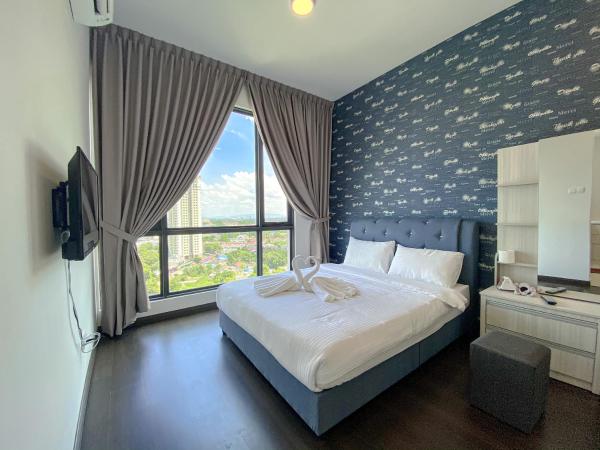 SKS Pavilion Residence by UHA : photo 5 de la chambre chambre double ou lits jumeaux avec salle de bains