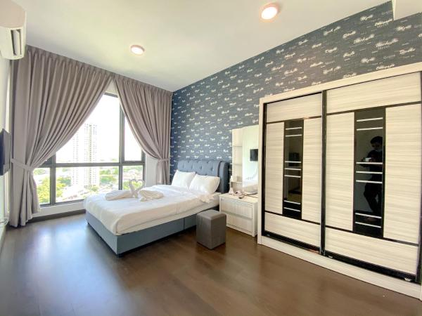 SKS Pavilion Residence by UHA : photo 4 de la chambre chambre double ou lits jumeaux avec salle de bains