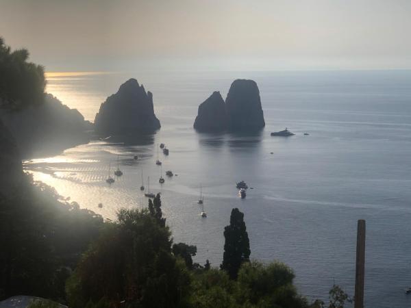 VILLA OLGA LUXURY CAPRI : photo 10 de la chambre chambre double avec salle de bains privative extérieure