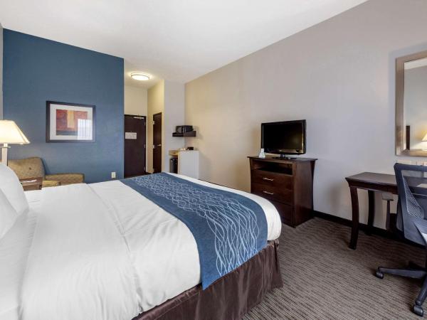 Comfort Inn & Suites Oklahoma City West - I-40 : photo 2 de la chambre chambre lit king-size - non-fumeurs
