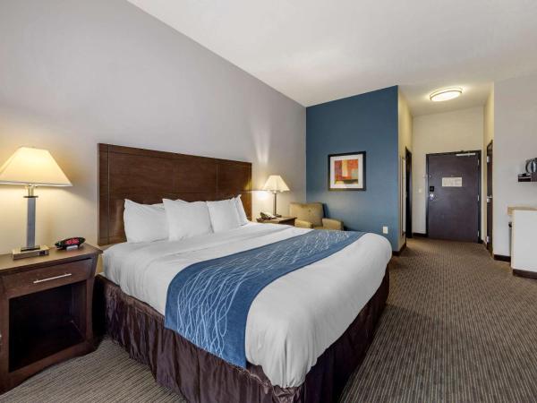 Comfort Inn & Suites Oklahoma City West - I-40 : photo 3 de la chambre chambre lit king-size - non-fumeurs