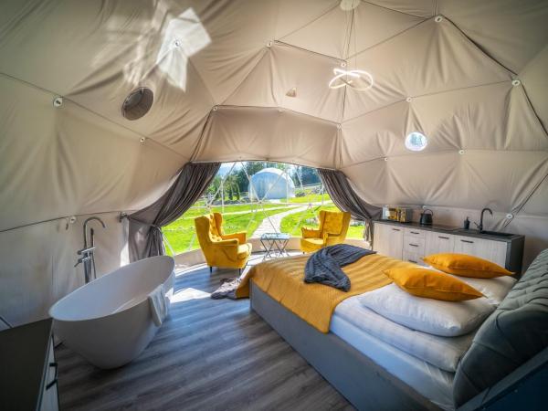 Mountain Glamp & Gorąca Balia : photo 10 de la chambre tente