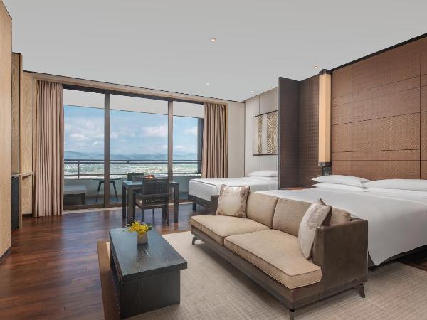 Grand Hyatt Sanya Haitang Bay Resort and Spa : photo 4 de la chambre grande suite communicante familiale - côté océan - accès Étage exécutif (grand club) : petit-déjeuner quotidien + cocktails en soirée + collations et boissons toute la journée et minibar gratuit le premier jour