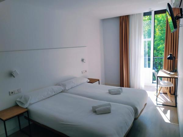 Pensión Sarriegi : photo 6 de la chambre chambre lits jumeaux avec balcon