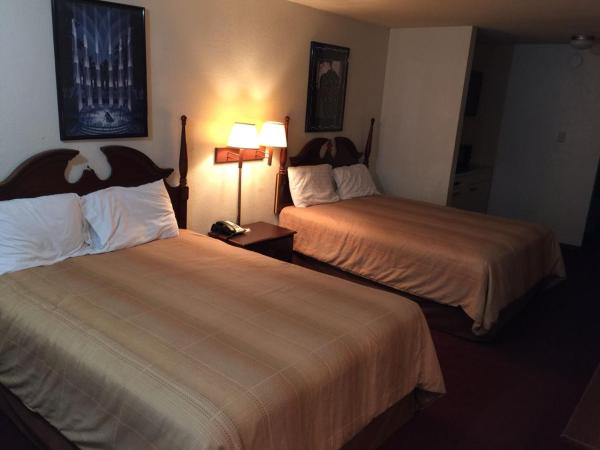 Meridian Inn Oklahoma City Airport : photo 2 de la chambre chambre lit queen-size - fumeurs