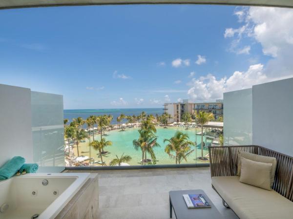 Haven Riviera Cancun - All Inclusive - Adults Only : photo 3 de la chambre suite junior - vue partielle sur océan