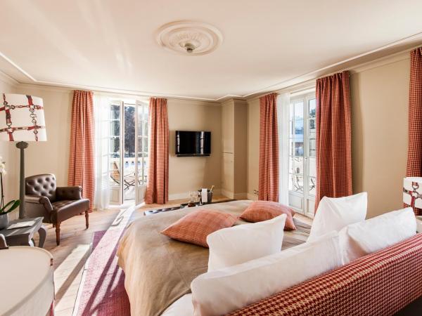 Le Grand Bellevue : photo 1 de la chambre chambre double avec balcon - vue sur montagnes