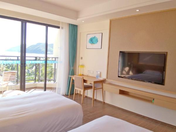 Sanya South China Hotel : photo 3 de la chambre chambre lits jumeaux de luxe - vue sur mer