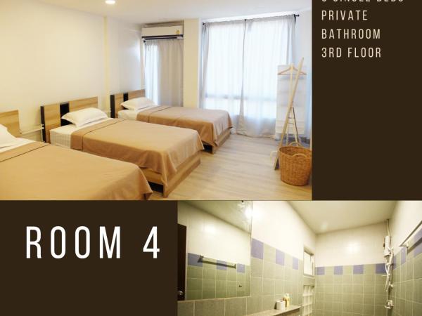 398 HOSTEL : photo 1 de la chambre chambre triple avec salle de bains privative