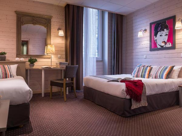 Hôtel des Alpes : photo 2 de la chambre chambre triple