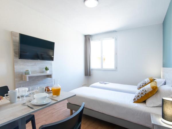 Zenitude Hôtel-Résidences Le Tholonet : photo 5 de la chambre studio standard lits jumeaux (2 adultes)