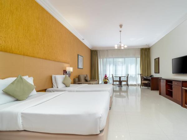 Star Metro Deira Hotel Apartments : photo 4 de la chambre studio lits jumeaux de luxe