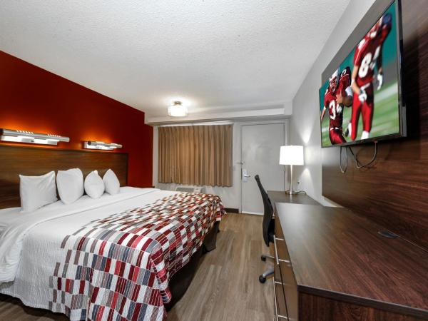 Red Roof Inn Tampa - Brandon : photo 2 de la chambre chambre lit king-size standard - non-fumeurs