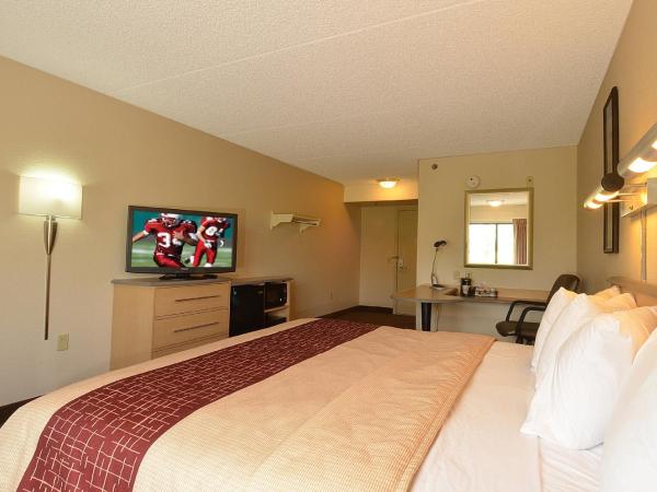 Red Roof Inn San Antonio Airport : photo 2 de la chambre chambre lit king-size supérieure - non-fumeurs