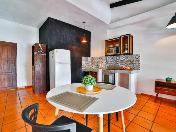 Hotel Villa del Mar Tradicional : photo 10 de la chambre suite avec kitchenette