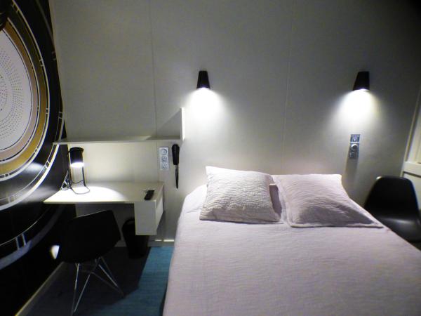 Terminus du Forez Saint-Etienne Centre Gare Chateaucreux : photo 8 de la chambre chambre double standard