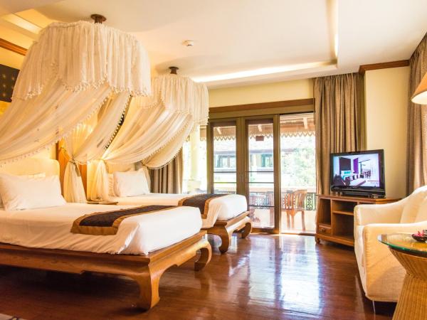 Khum Phaya Resort & Spa Boutique Collection : photo 3 de la chambre chambre deluxe avec 2 lits queen-size