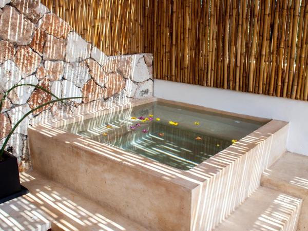 Latino Hotel Boutique : photo 7 de la chambre suite lit queen-size avec baignoire spa