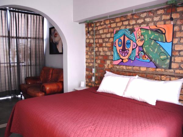 VL Hotel Boutique Consulado Chapu Guadalajara : photo 7 de la chambre studio avec terrasse