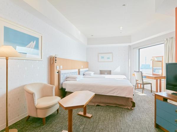 Hotel Seagull Tenpozan Osaka : photo 4 de la chambre chambre lits jumeaux hollywood