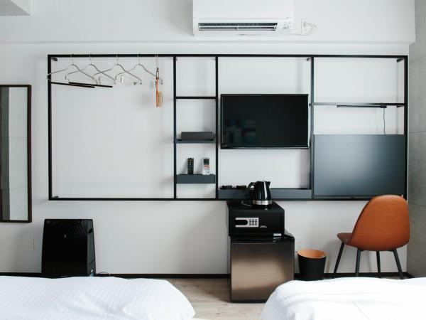 Hotel Potmum Sapporo : photo 5 de la chambre chambre lits jumeaux spacieuse