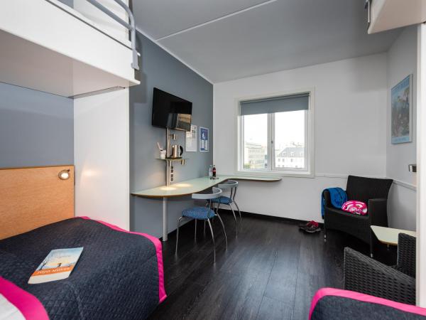 Cabinn Aalborg : photo 3 de la chambre chambre familiale (4 adultes)