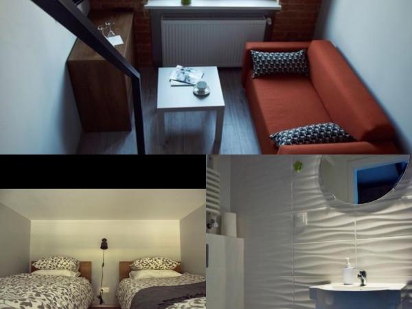 Loft Wroclaw : photo 3 de la chambre chambre lits jumeaux