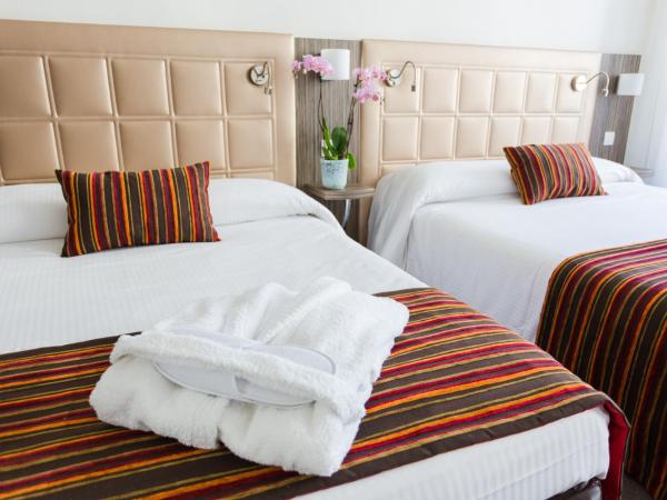 Hôtel de l'Europe Grenoble hyper-centre : photo 3 de la chambre chambre familiale (2 adultes et 2 enfants)