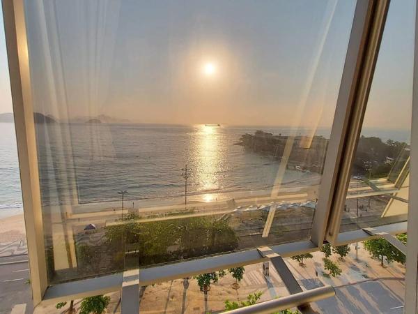 Orla Copacabana Hotel : photo 3 de la chambre chambre double deluxe - vue sur mer