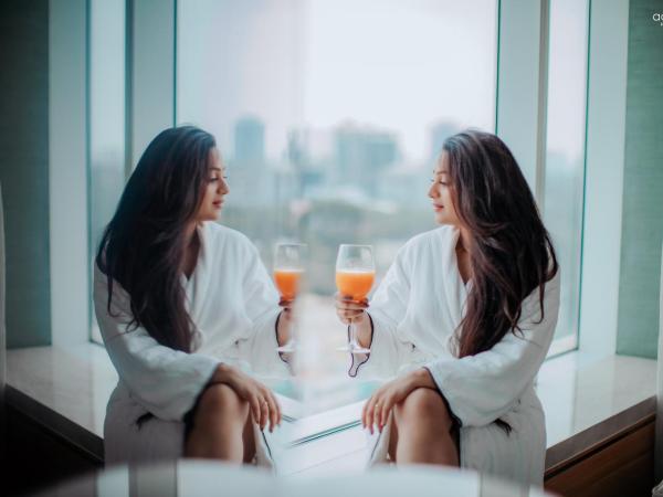 Shangri-La Bengaluru : photo 1 de la chambre chambre lit king-size deluxe