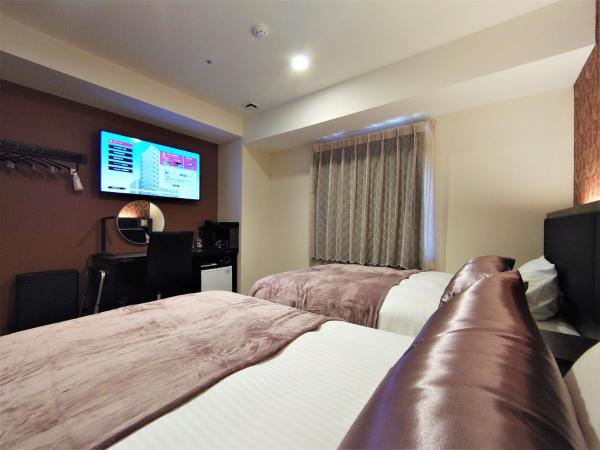 Green Rich Hotel Kobe Sannomiya (Artificial hot spring Futamata Yunohana) : photo 9 de la chambre chambre lits jumeaux standard - non-fumeurs
