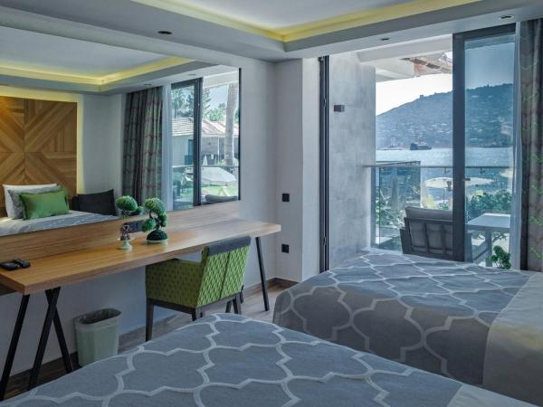 Panorama Hotel - All Inclusive : photo 5 de la chambre chambre double ou lits jumeaux - vue sur mer