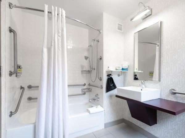 Holiday Inn Express Chicago - Magnificent Mile, an IHG Hotel : photo 6 de la chambre chambre double accessible aux personnes à mobilité réduite avec baignoire accessible en fauteuil roulant
