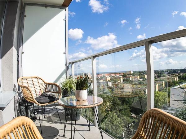 Apartamenty Baltica Towers Modern White&Black : photo 7 de la chambre appartement - vue sur mer