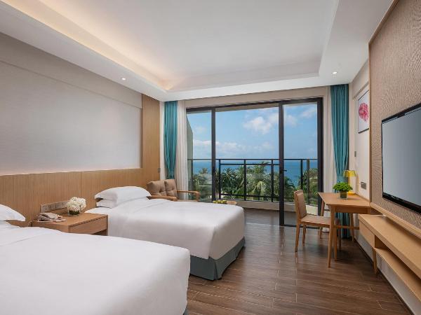 Sanya South China Hotel : photo 1 de la chambre chambre lits jumeaux de luxe - vue sur mer