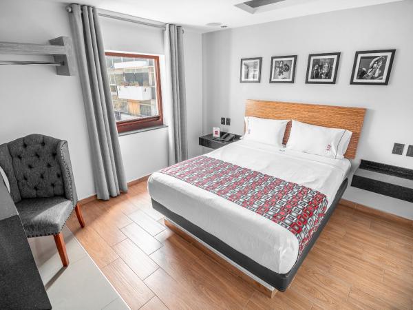 Six Hotel Guadalajara Expiatorio : photo 2 de la chambre chambre lit queen-size 