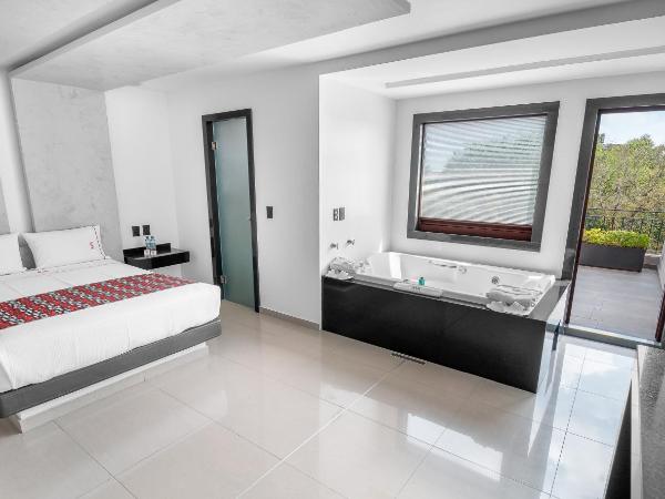 Six Hotel Guadalajara Expiatorio : photo 6 de la chambre suite avec jacuzzi