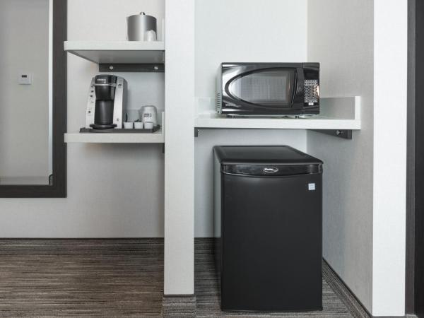 Holiday Inn Express & Suites - Saskatoon East - University, an IHG Hotel : photo 2 de la chambre chambre avec 2 lits queen-size - baignoire accessible aux personnes à mobilité réduite - non-fumeurs