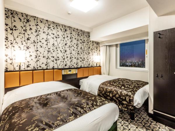 APA Hotel & Resort Ryogoku Eki Tower : photo 1 de la chambre chambre lits jumeaux standard - non-fumeurs - Étage supérieur