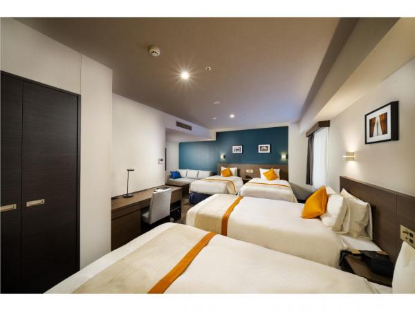 Best Western Plus Fukuoka Tenjin-minami : photo 7 de la chambre quadruple room with four single beds