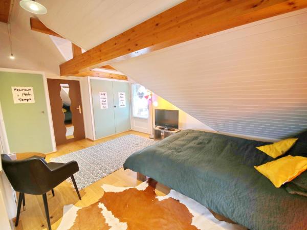 B&B Corseaux Beach & Riviera Beach : photo 5 de la chambre riviera beach | studio - vue partielle sur lac